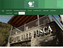 Tablet Screenshot of hotelvallfosca.com